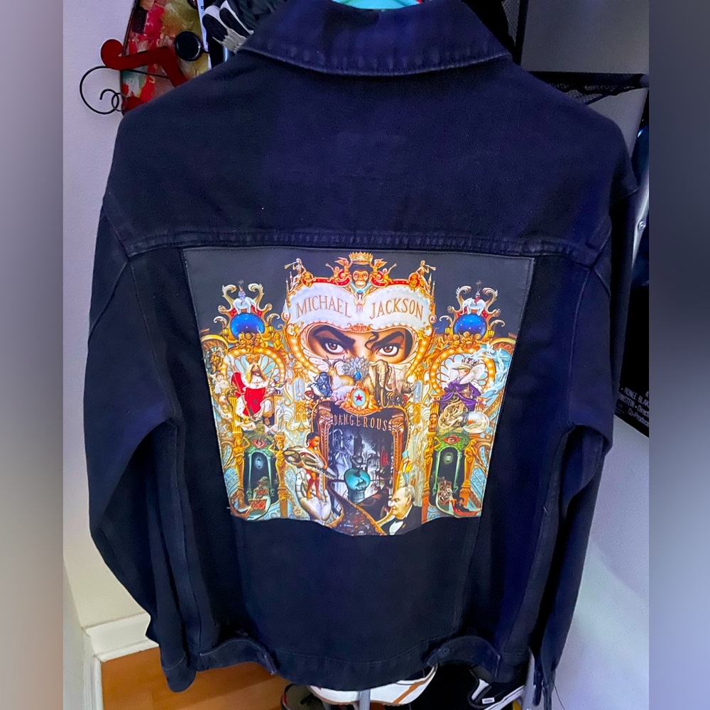 Cotton on Rodeo collaboration Michael Jackson Dangerous Jean Jacket XS